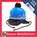 Promotional children knitted beanie hat